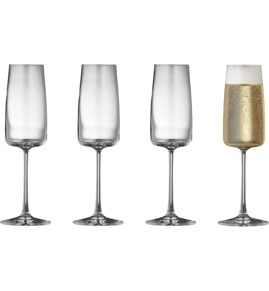 Lyngby - Champagnerglas Zero 4 Stück, 30 cl