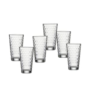 Ritzenhoff & Breker - Verre à long drink Favo 6 pièces, Transparent
