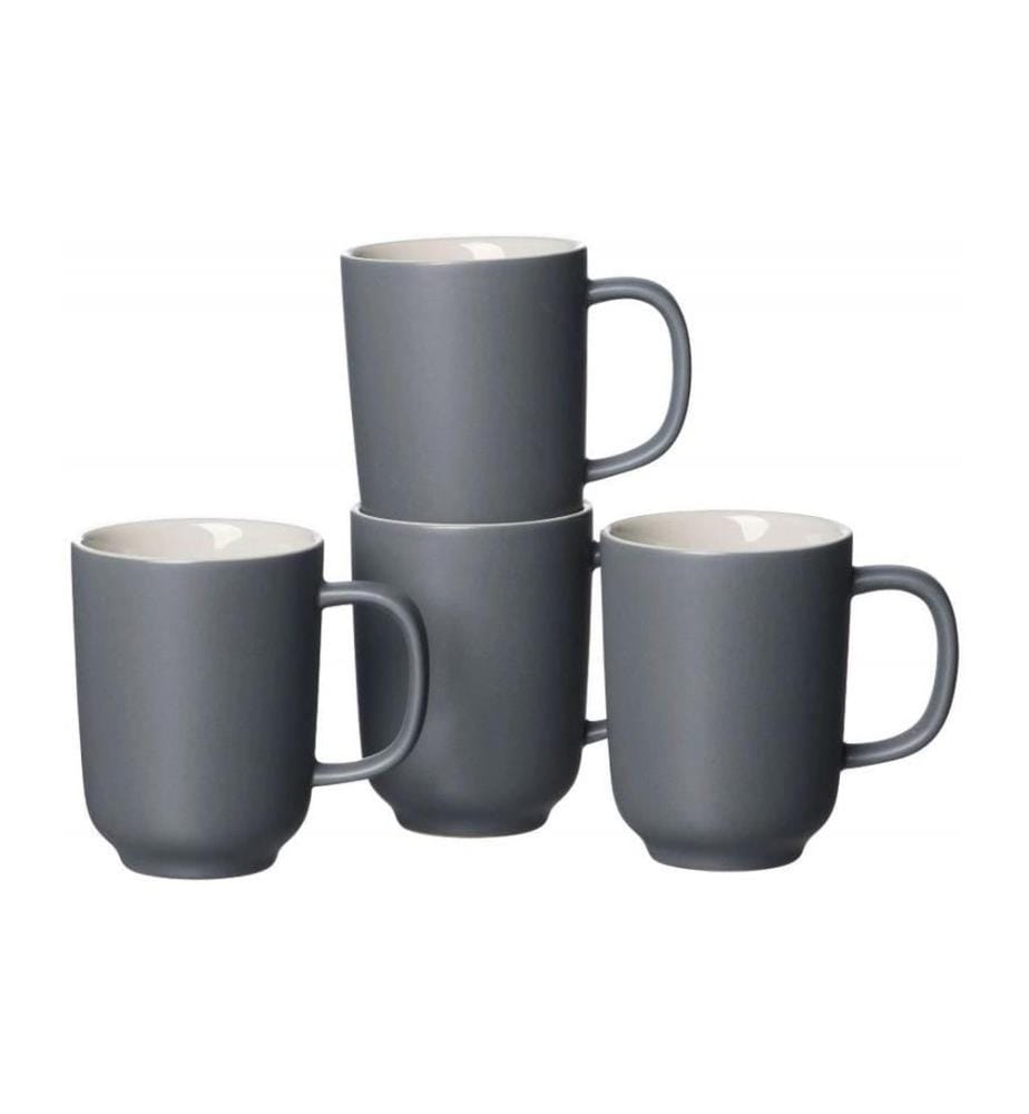 Ritzenhoff & Breker - Kaffeetasse Jasper 4 Stück, Grau