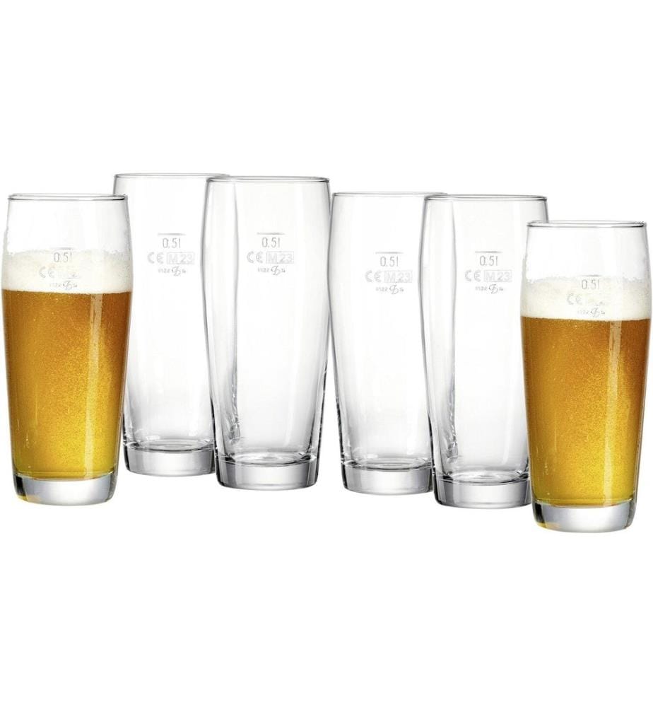 Ritzenhoff & Breker - Bierglas Willi 500 ml, 6 Stück