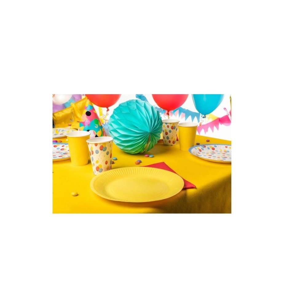 PRO nappe - Einwegbecher Geburtstag 2 dl, 10 Stück, Mehrfarbig
