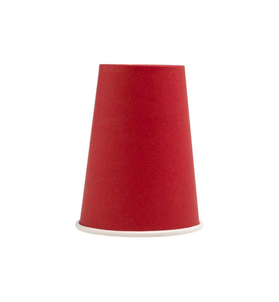 PRO nappe - Gobelets jetables 2 dl, 15 Pièce/s, Rouge