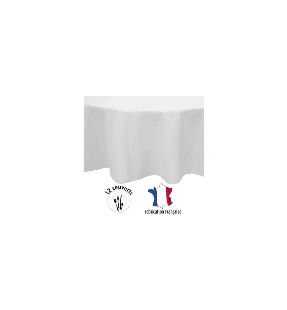 PRO nappe - Papiertischtuch 240 cm x 240 cm, Weiss
