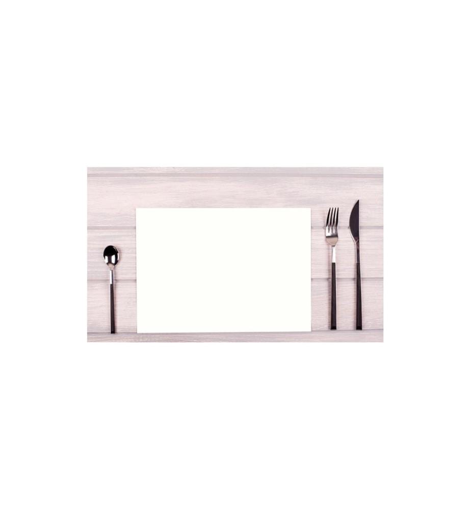 PRO nappe - Set de table 100 pièces, 30 cm x 40 cm, Blanc