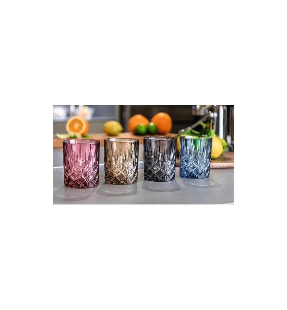 Nachtmann - Whiskyglas NOBLESSE TUMBLER DA WHISKY, Violett, 2 Stück