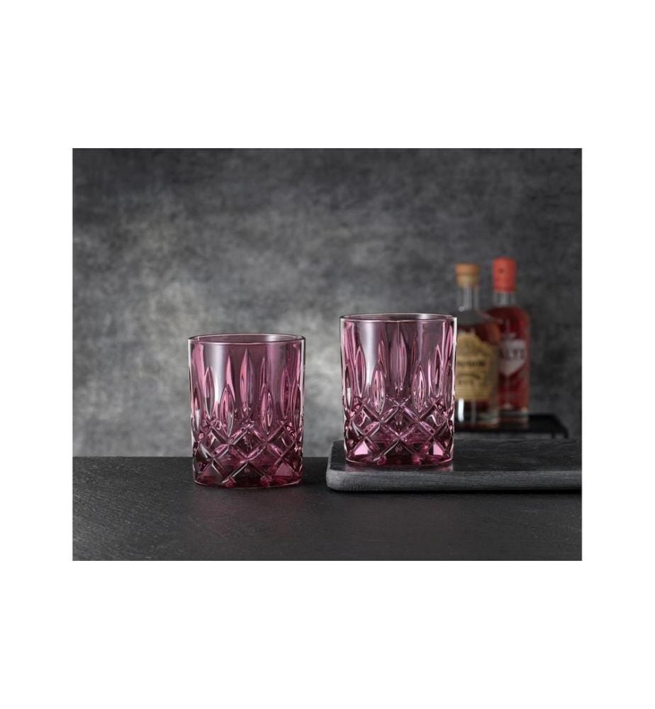 Nachtmann - Whiskyglas NOBLESSE TUMBLER DA WHISKY, Violett, 2 Stück