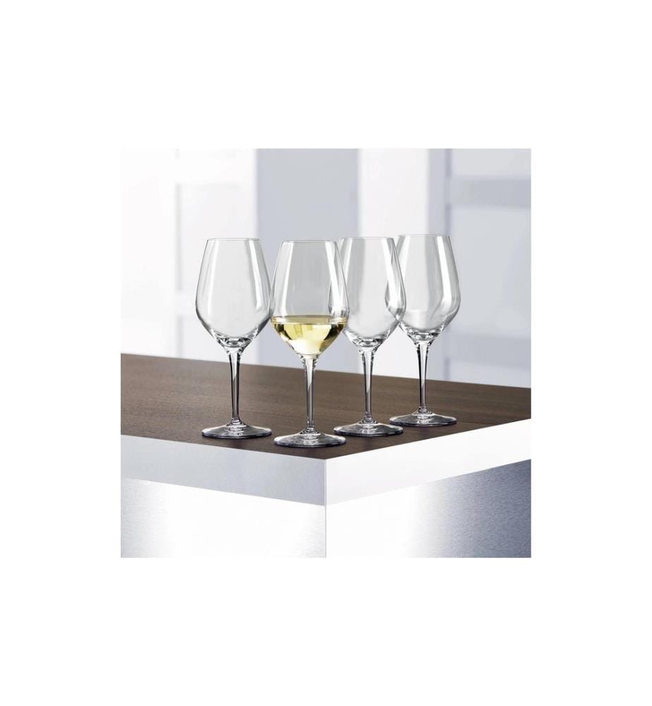 SPIEGELAU - Weissweinglas Authentis 420 ml, 4 Stück, Transparent