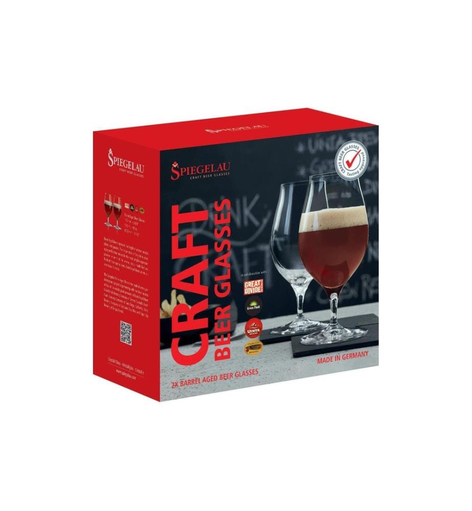 SPIEGELAU - Bierglas Craft Beer 480 ml, 2 Stück, Transparent