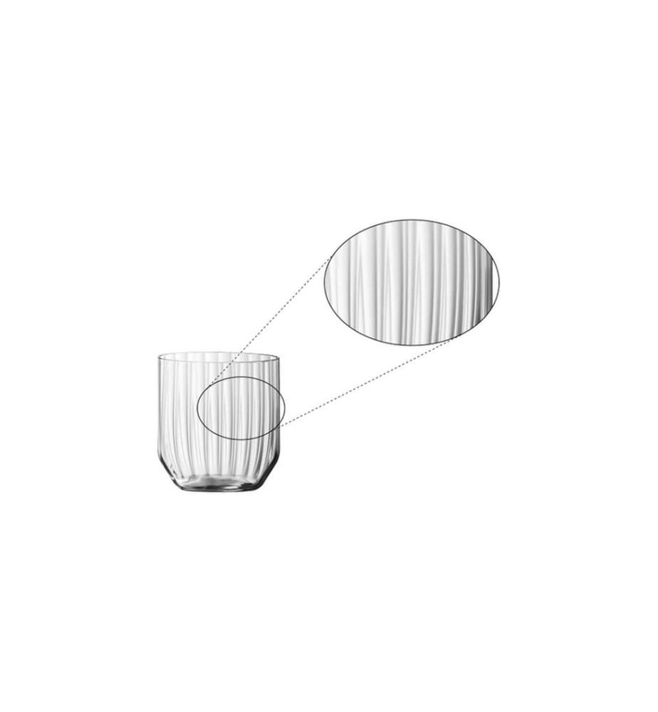 SPIEGELAU - Longdrinkglas Linear 345 ml, 4 Stück, Transparent
