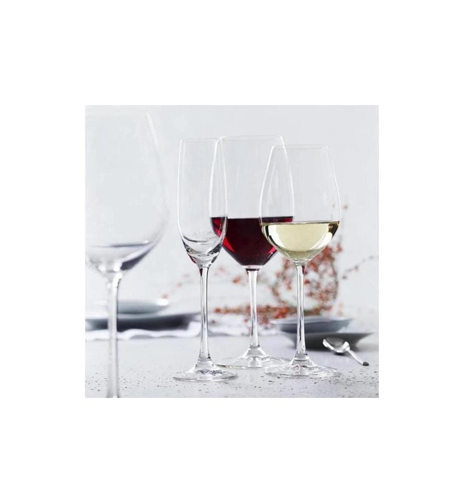 SPIEGELAU - Weissweinglas Salute 465 ml, 4 Stück, Transparent