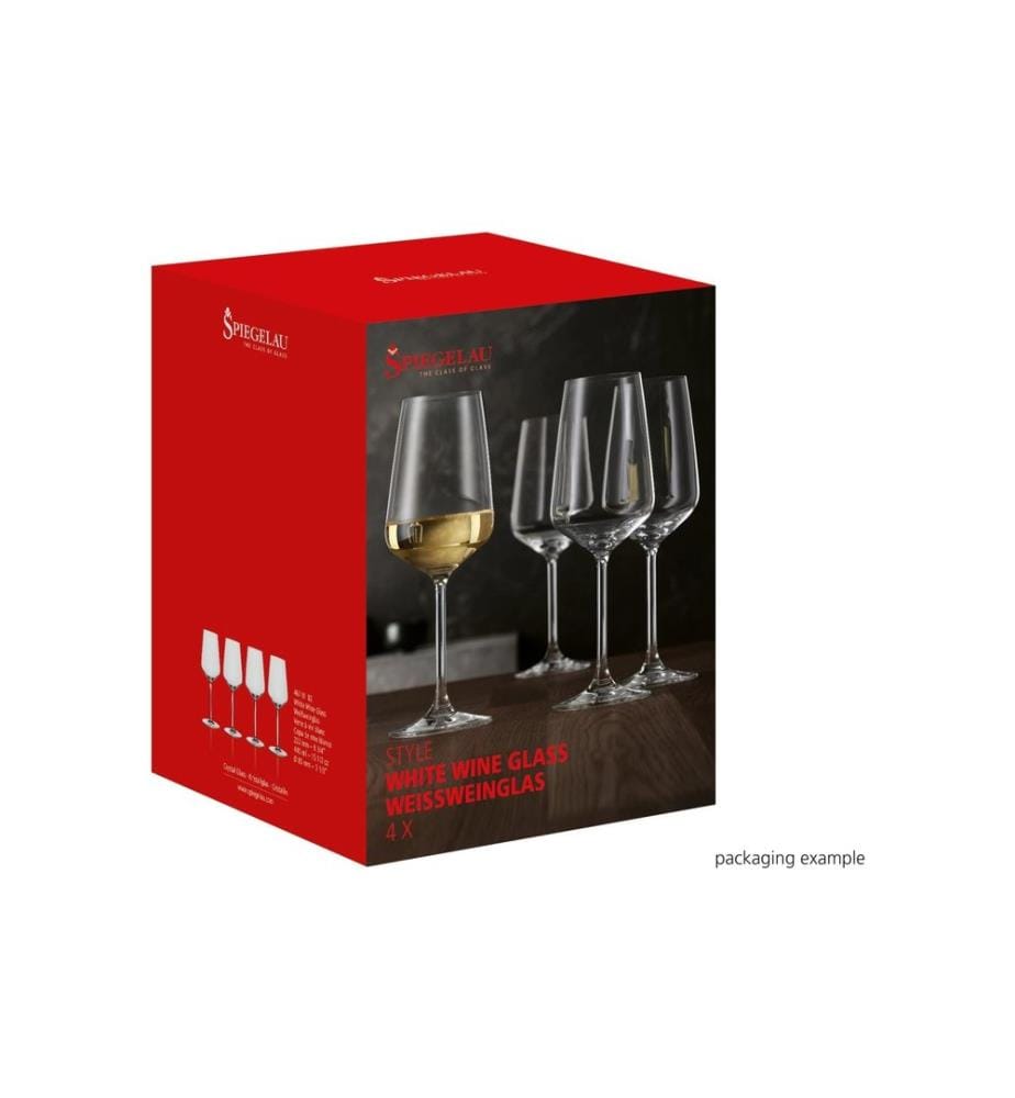 SPIEGELAU - Weissweinglas Style 440 ml, 4 Stück, Transparent