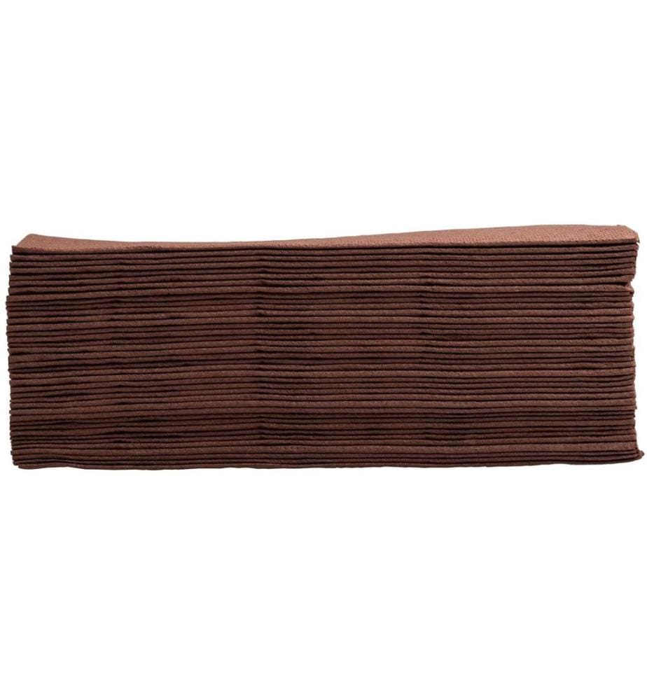 PRO nappe - Serviettes en papier chocolat 20 cm x 20 cm, 50 Pièce/s