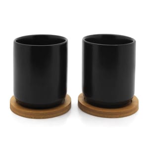 Bredemeijer - Teetasse Umea 2 Stück, Schwarz