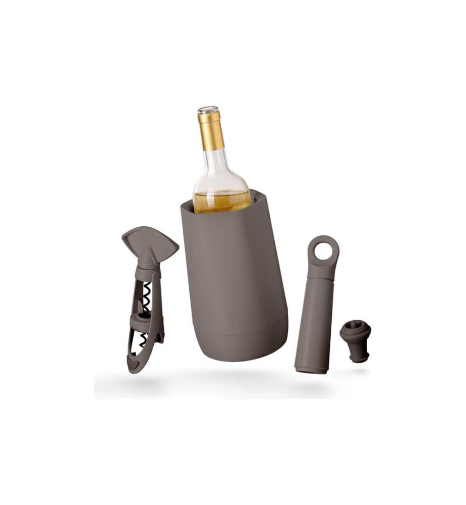 Vacuvin - Set à vin Hôte Graphite 4 pièces