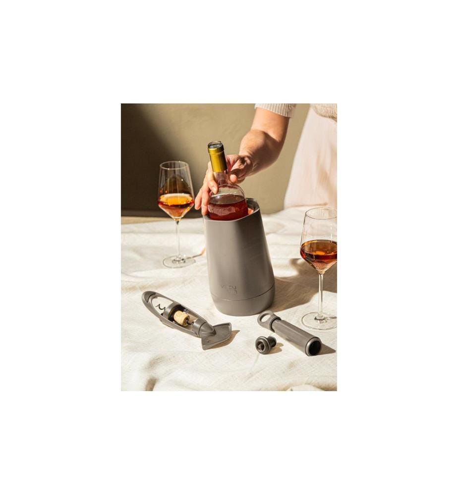 Vacuvin - Set à vin Hôte Graphite 4 pièces