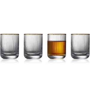 Lyngby - Schnapsglas Palermo Gold 6 cl, 4er Set