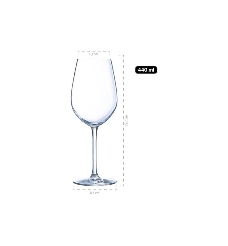 Mäser - Weingläser-Set IL PREMIO 44 cl, 6 Stück