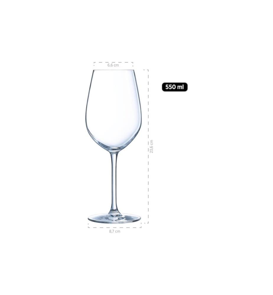 Mäser - Weingläser-Set IL PREMIO 55 cl, 6 Stück