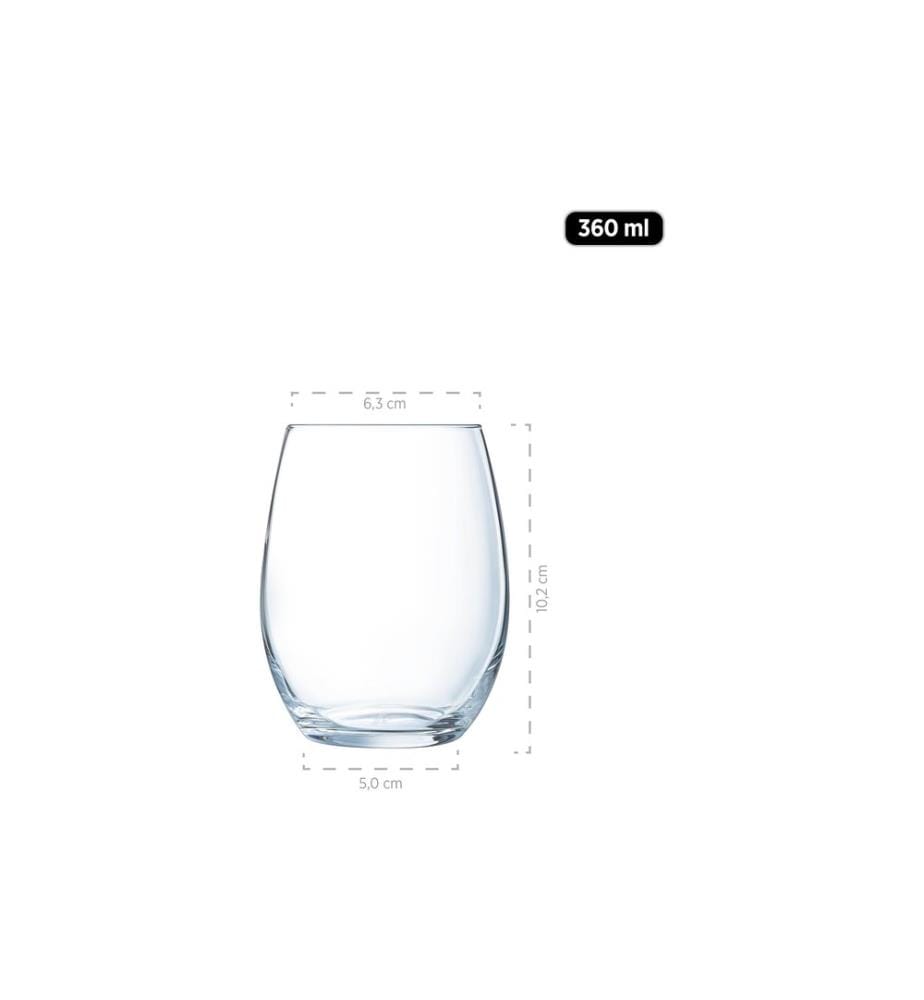 Mäser - Verre IL PREMIO 36 cl, 6 pièces