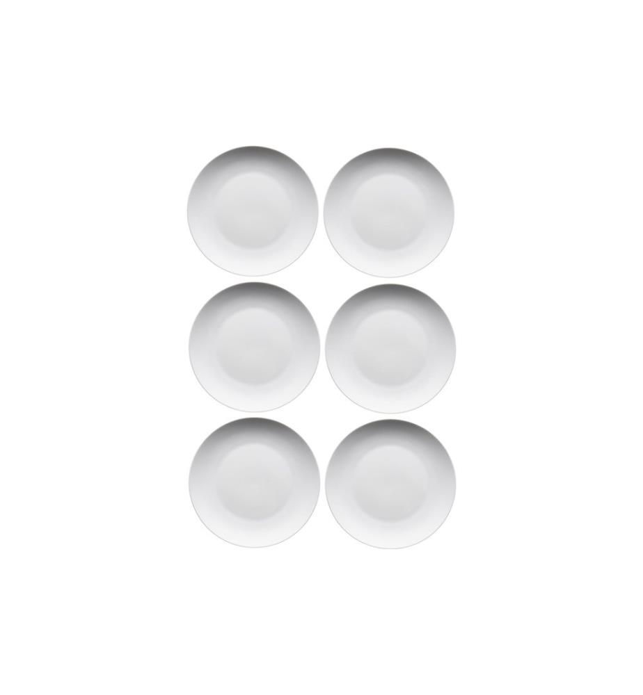 Mäser - Speiseteller Barca 24 cm, 6 Stück, Weiss