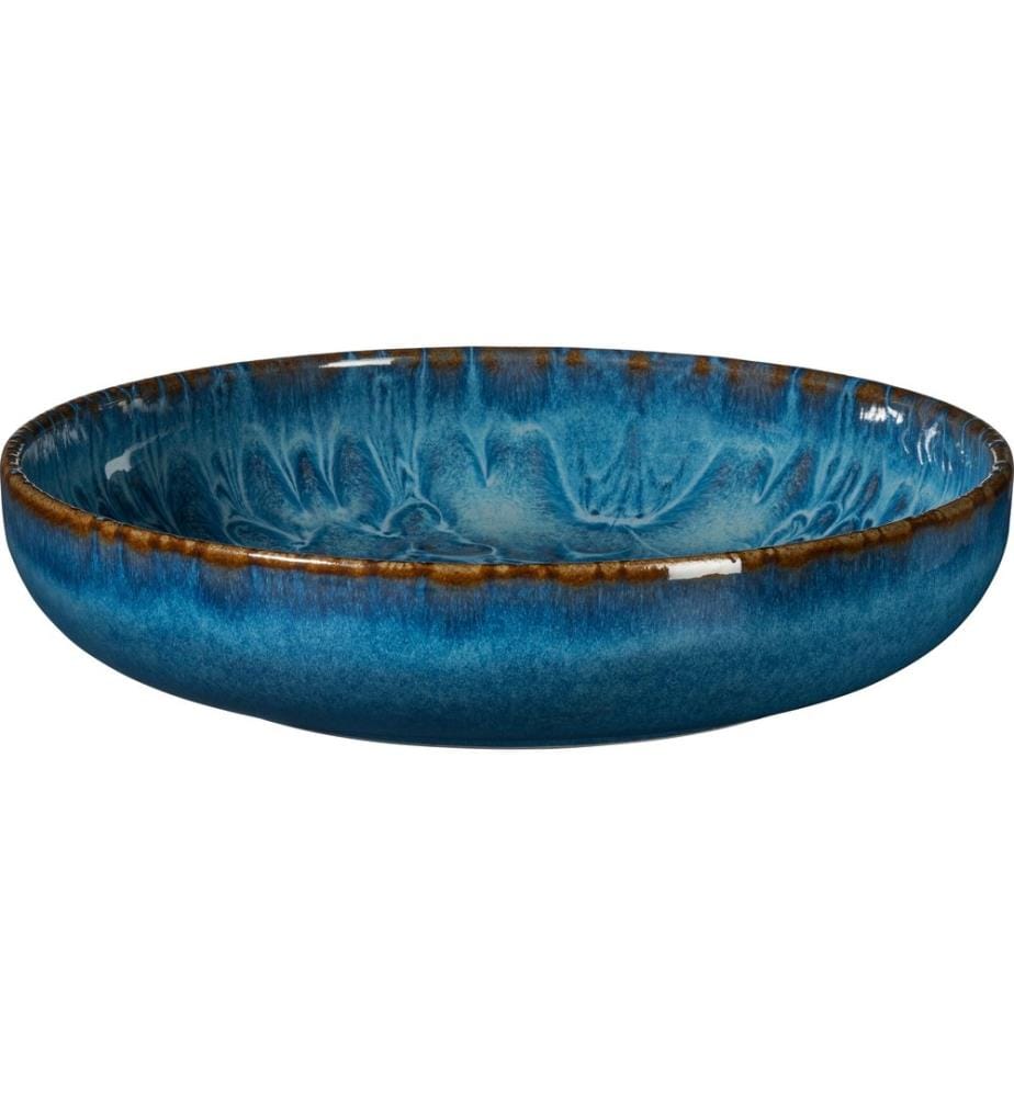 Mäser - Assiette non décorative Tiles UNO profond, 22 cm, 4 pièces, bleu