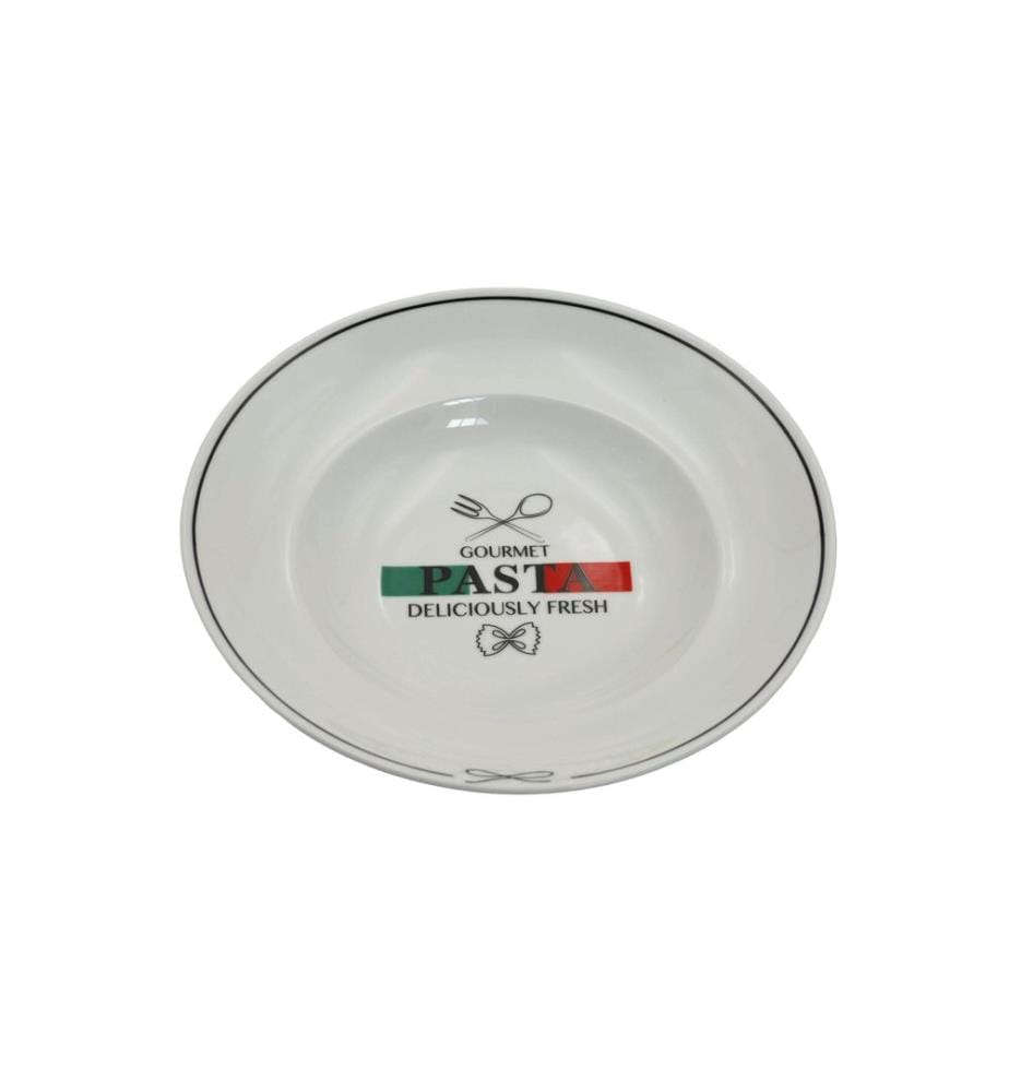 Mäser - Suppen- & Pastateller Pasta Gourmet 27 cm, 6 Stück, Weiss