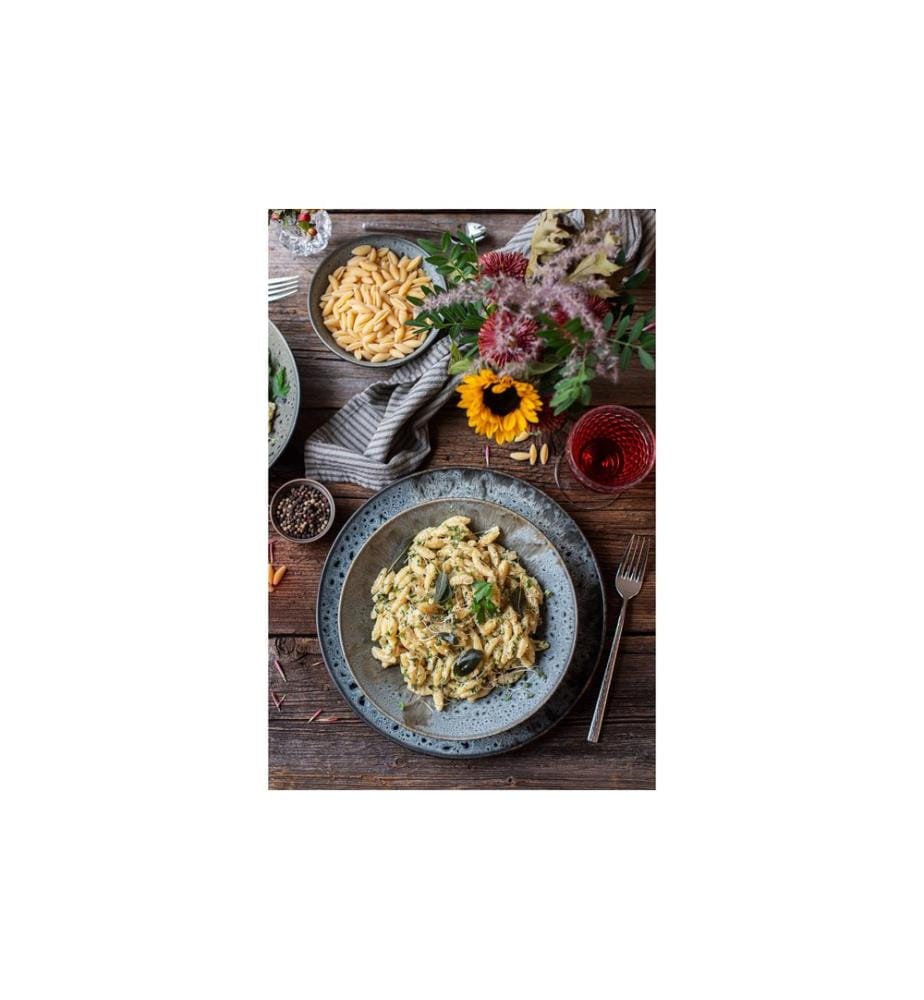 Mäser - Set d'assiettes Carellia 8 pièces, gris