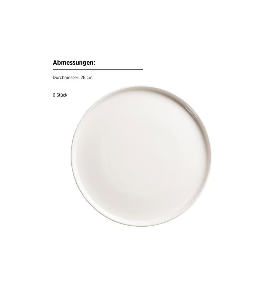 Mäser - Speise-Service Sita 12-teilig, Weiss