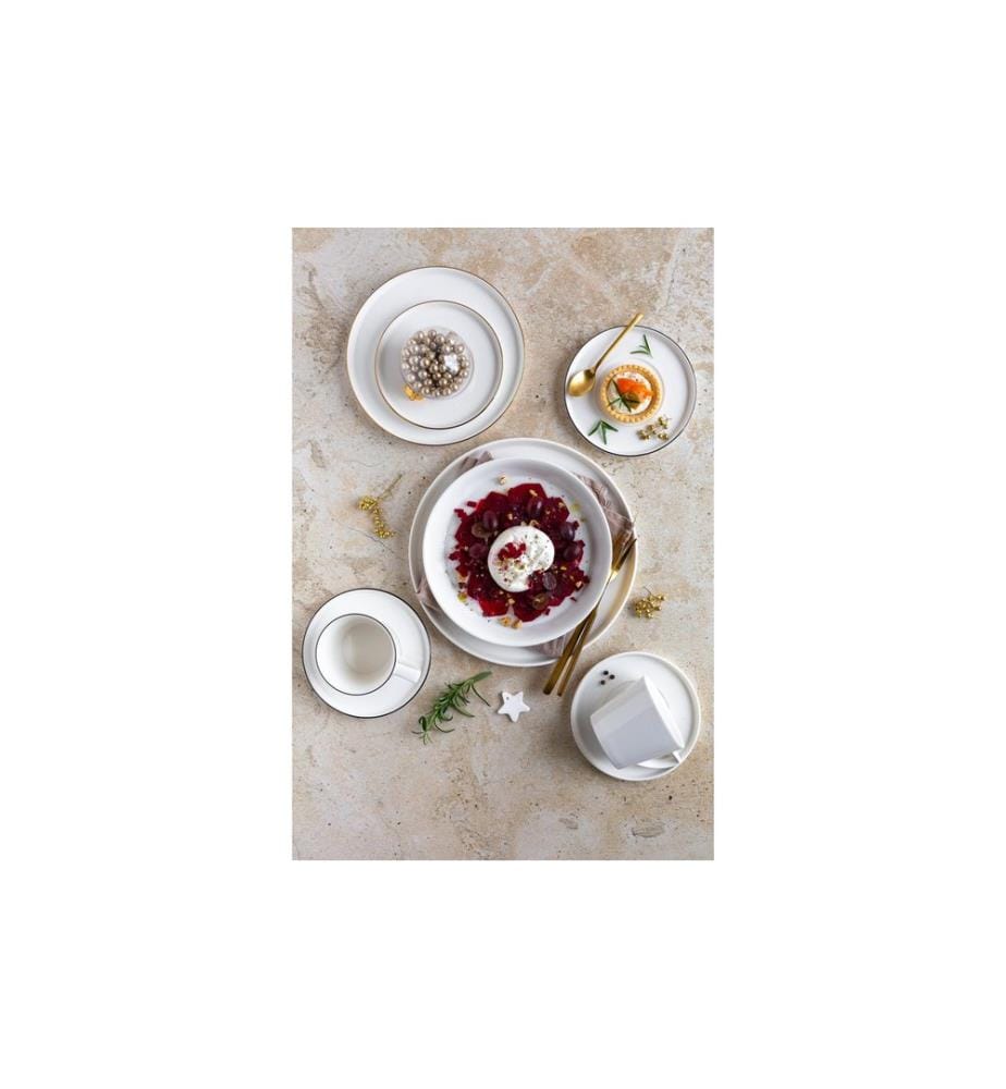Mäser - Kaffee-Service Sita 18-teilig, Weiss
