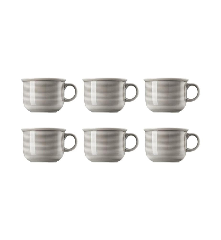 THOMAS - Kaffeetasse Trend 180 ml, 6 Stück, Grau