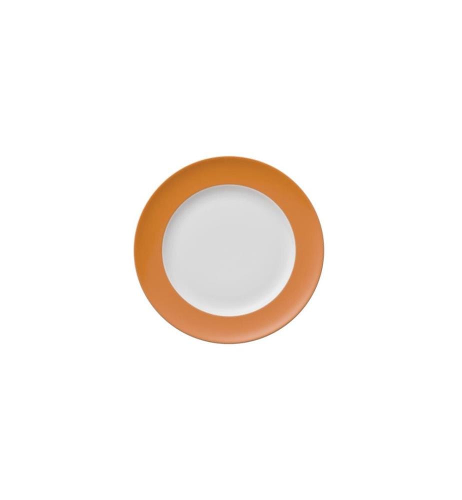 THOMAS - Assiettes pour le petit-déjeuner et à dessert Sunny Day 6 Pièce/s,Orange, 22 cm