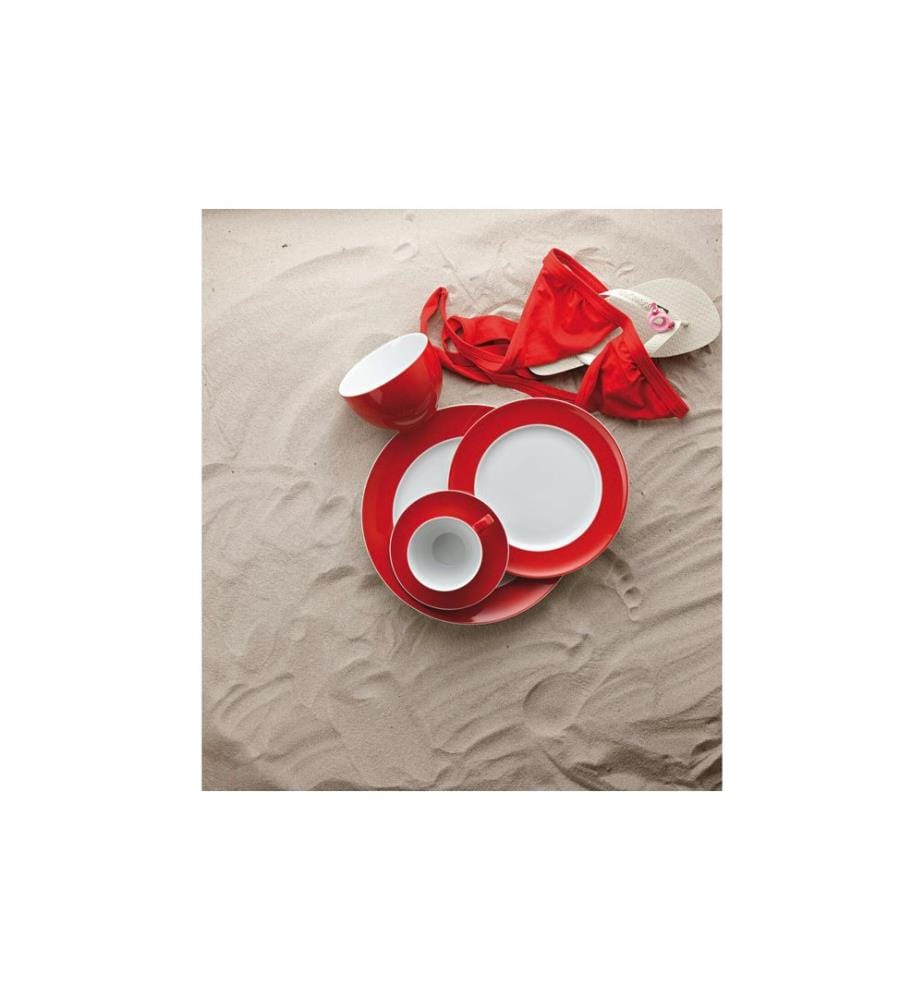 THOMAS - Speiseteller Sunny Day 6 Stück,Rot, 27 cm