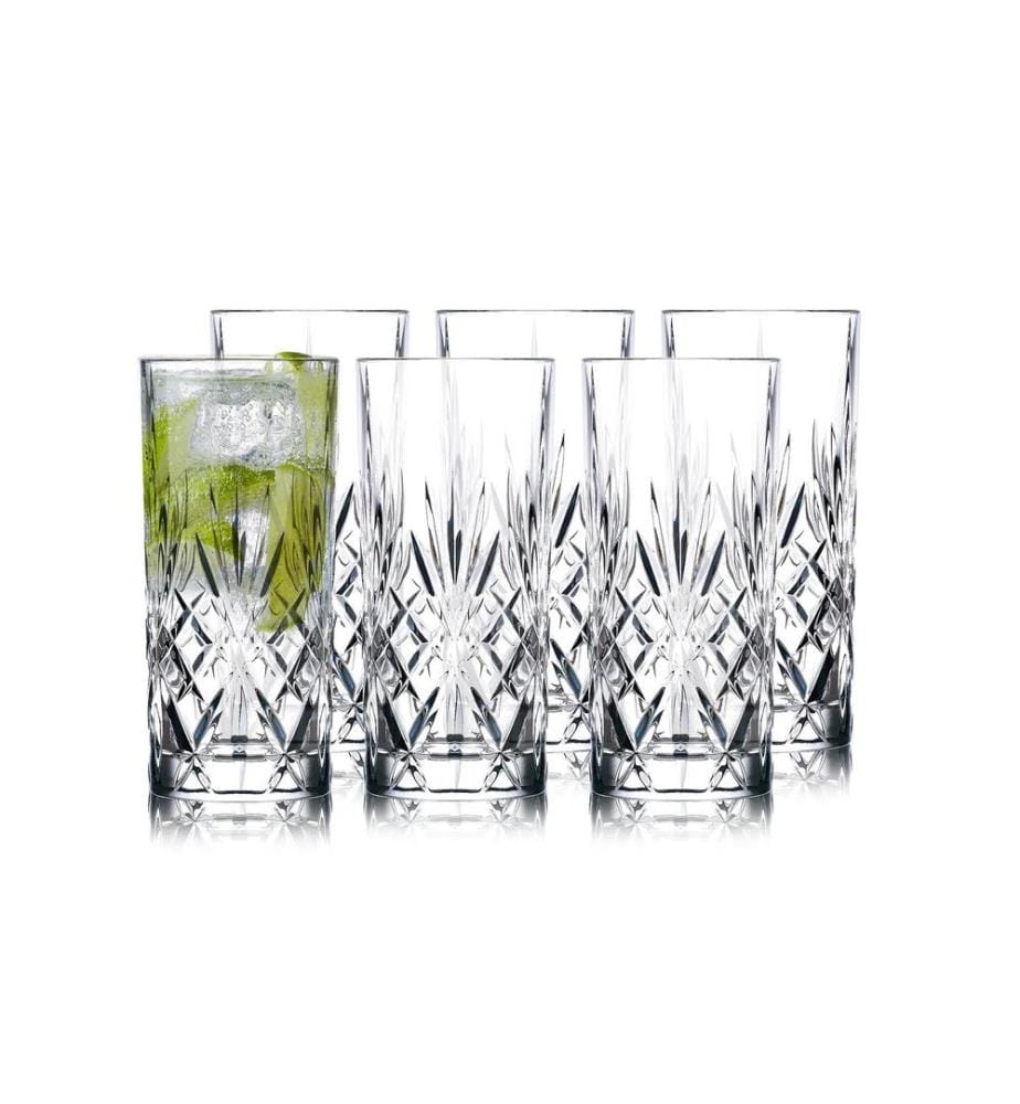 Lyngby - Verre Melodia 360 ml, 6 Pièce/s, Transparent