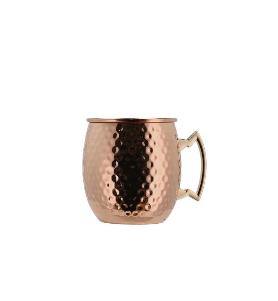 Lyngby - Cocktailbecher Moscow Mule 550 ml, 2 Stück, Kupfer