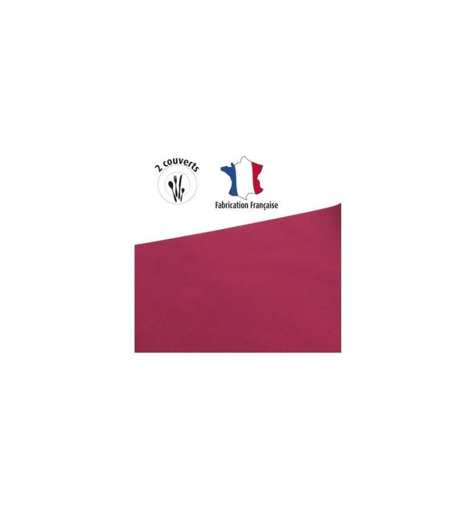 PRO nappe - Chemin de table 40 cm x 240 cm, Bordeaux