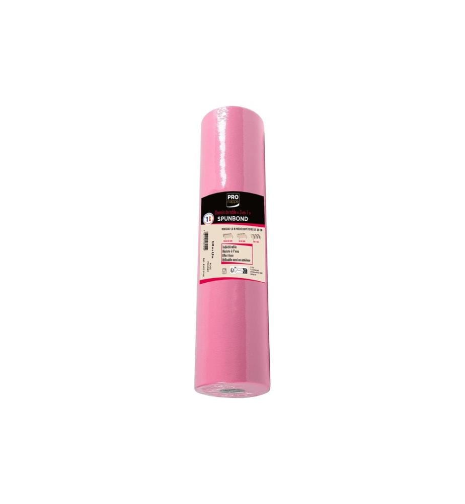 PRO nappe - Chemin de table 40 cm x 480 cm, Rose