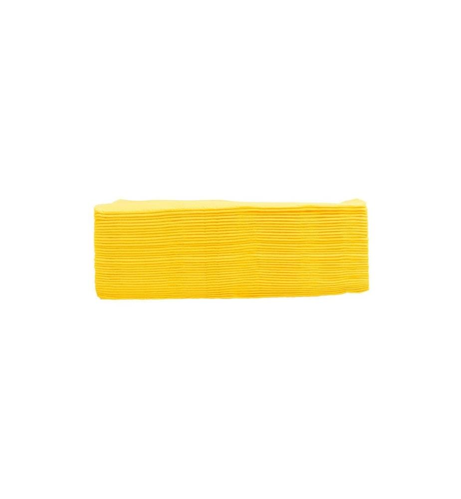 PRO nappe - Serviettes en papier Jaune 38 cm x 38 cm, 40 Pièce/s