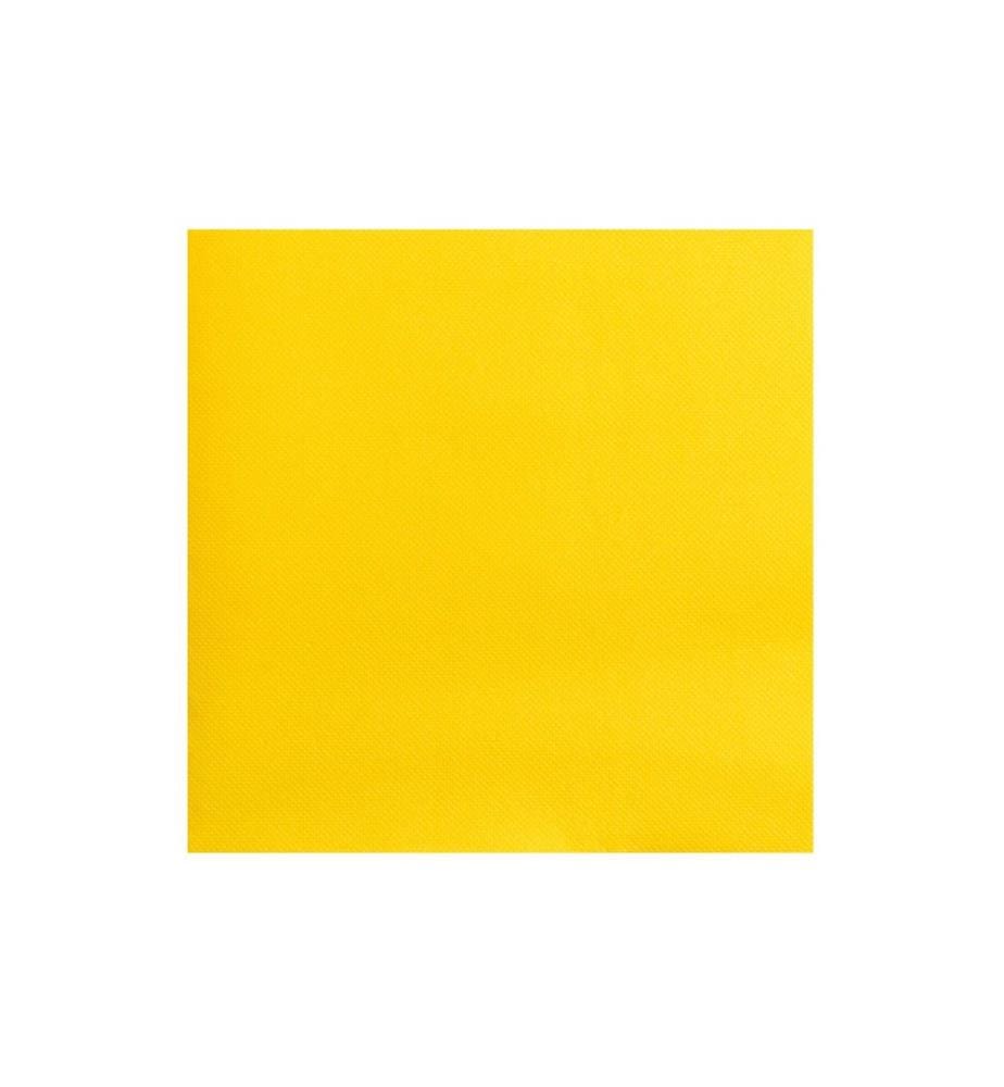 PRO nappe - Serviettes en papier Jaune 38 cm x 38 cm, 40 Pièce/s