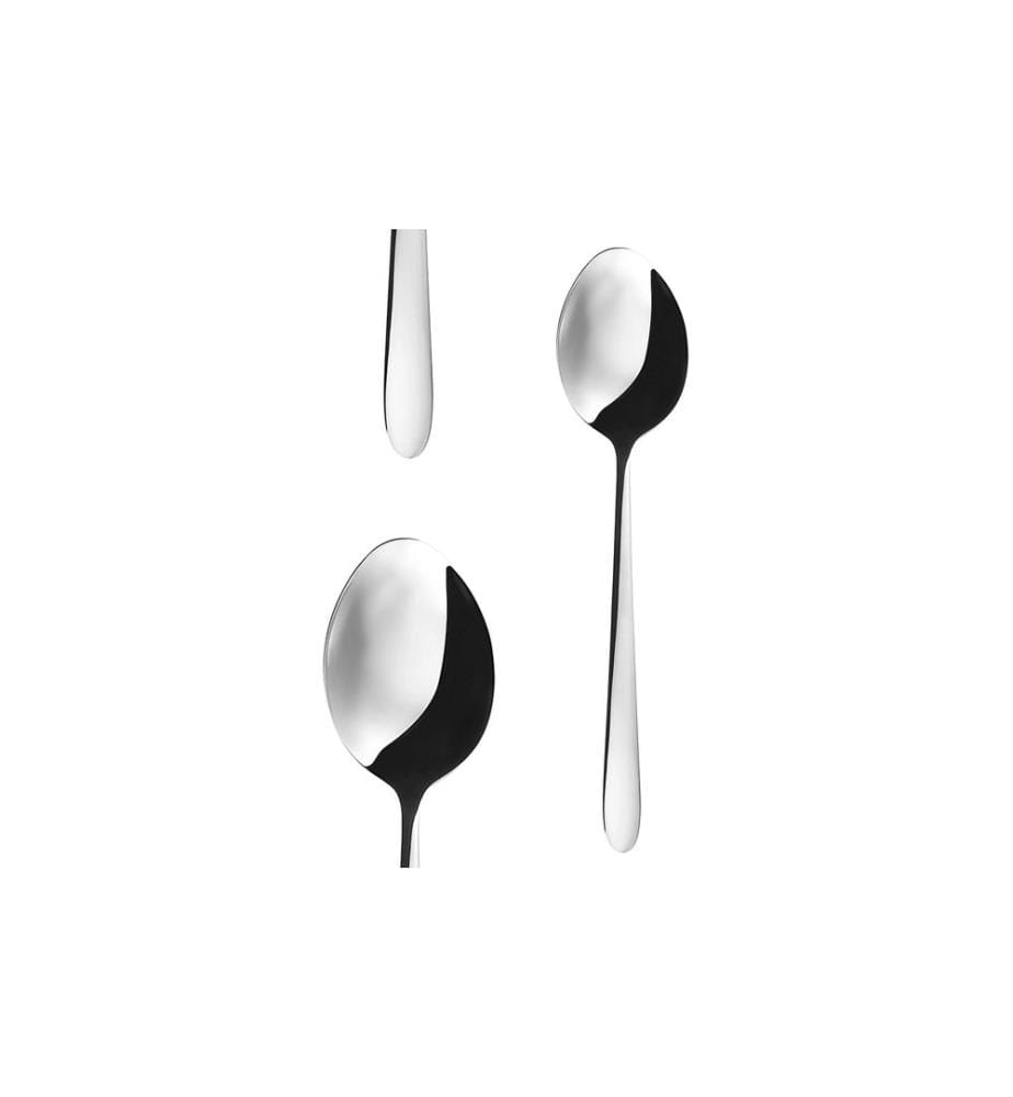 Sola - Couverts à salade Basic Alpha XL, poli, en 2 parties