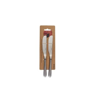 Sola - Buttermesser Basic Alpha, poliert, 2 Stück