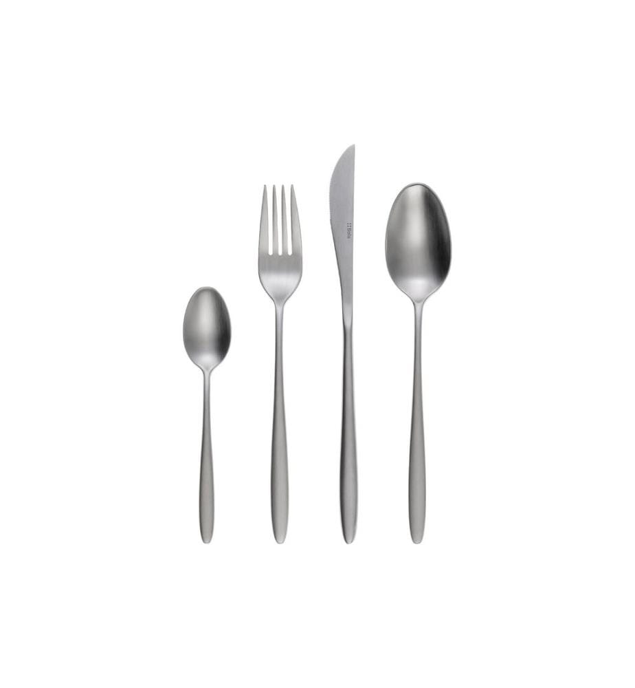 Sola - Kits de couverts Aurora, Argent mat, 16 pièces
