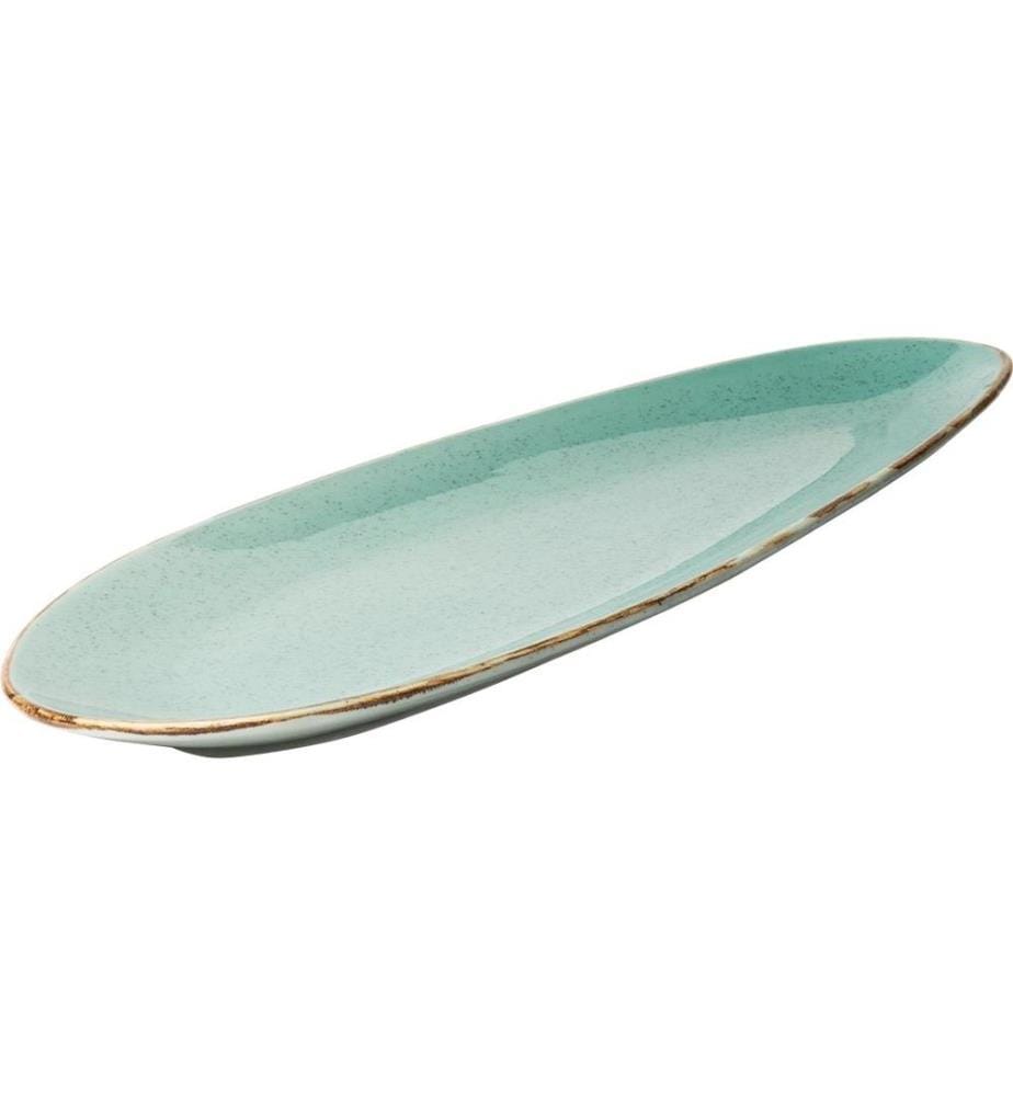 Lunasol - Plateau de service Gaya Sand turquoise, 41 cm