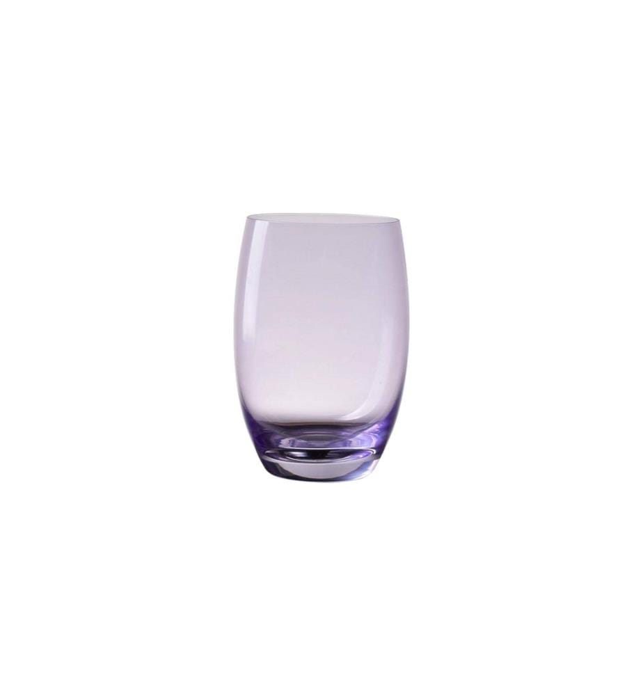 Lunasol - Trinkglas Optima Color Tumbler 460 ml Barrel Purple