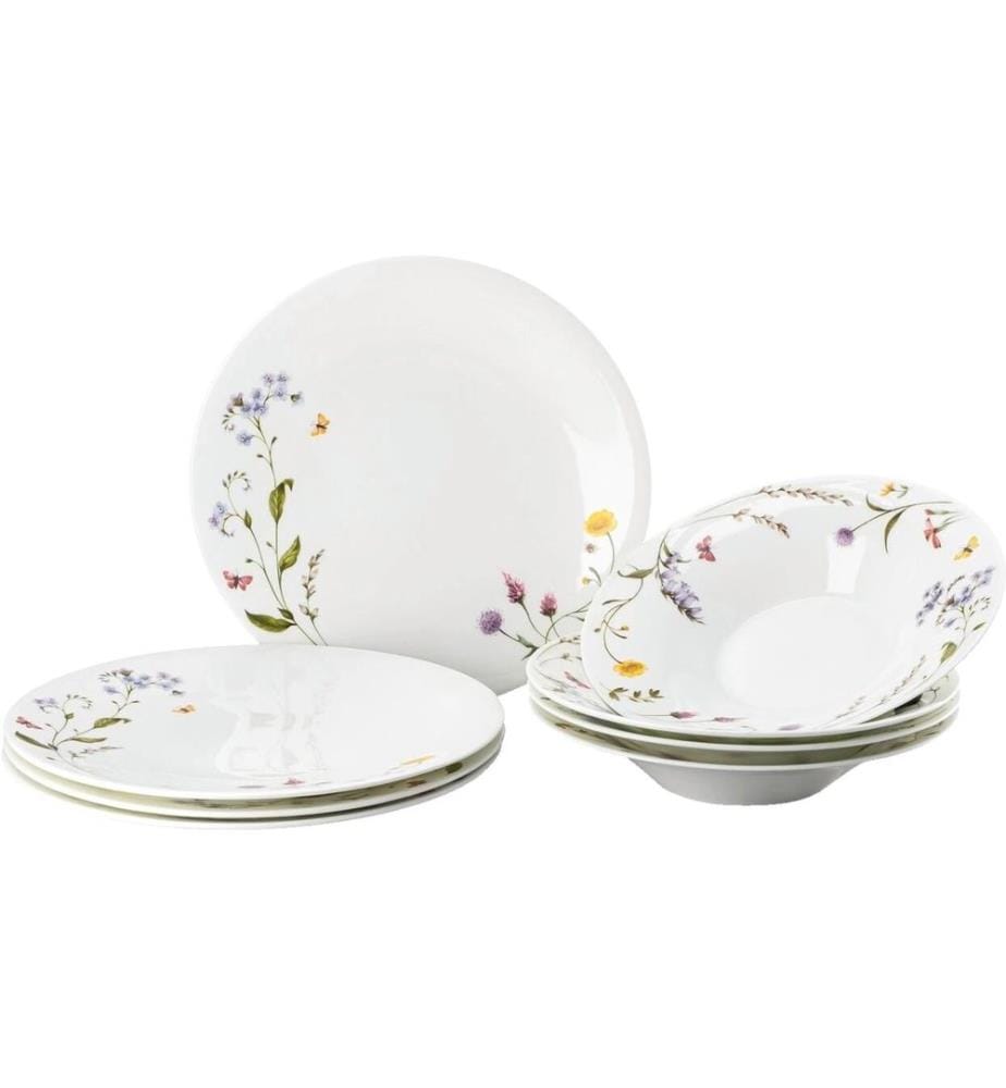 Hutschenreuther - Assiette non décorative Nora Spring Vibes Set de 8 pièces