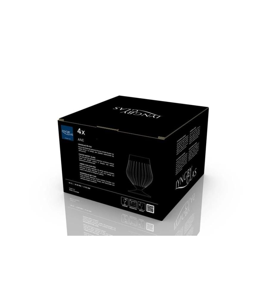 Lyngby - Verre Ane 400 ml, 4 Pièce/s, Transparent