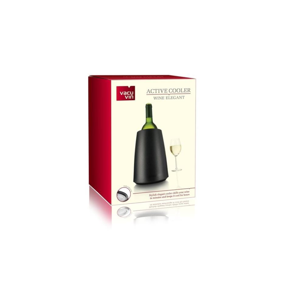 Vacuvin - Refroidisseur de vin Elegant Noir