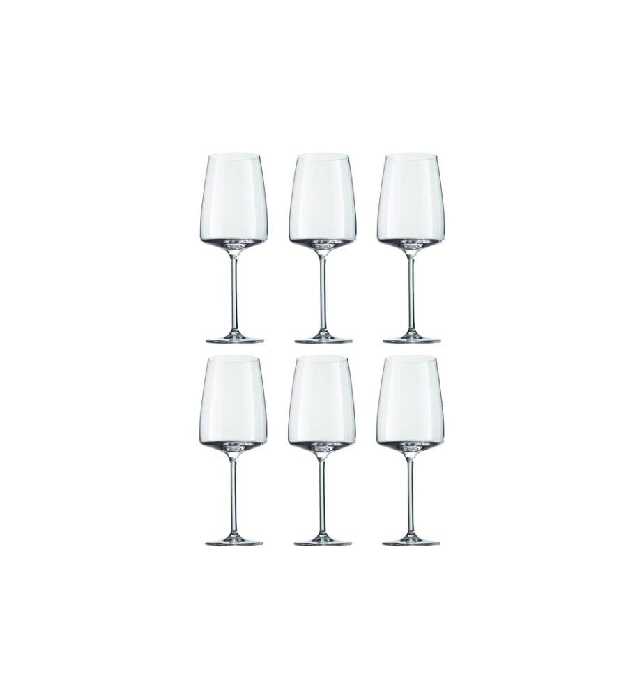 Schott Zwiesel - Verre à vin rouge Sensa 535 ml, 6 Pièce/s, Transparent