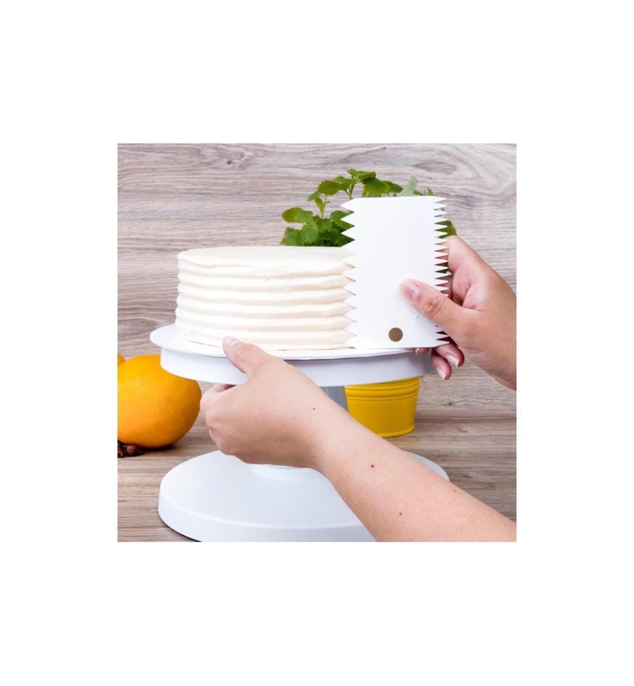 Städter Teigkarten Weiss, 3-teiliges Set