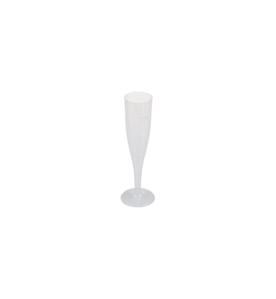 Verre à mousseux réutilisable Webstar en PP 140 ml 10 pièces