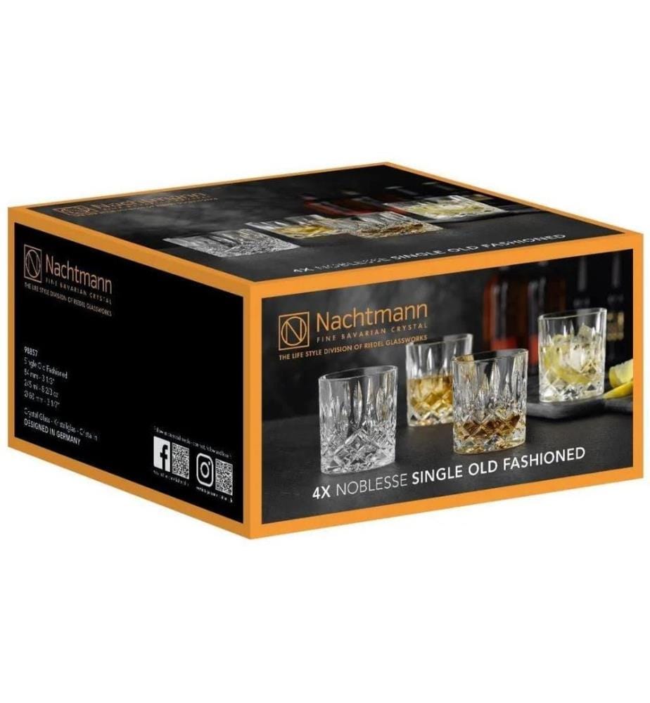 Nachtmann verres à whisky Noblesse S.O.F, 4 pièces